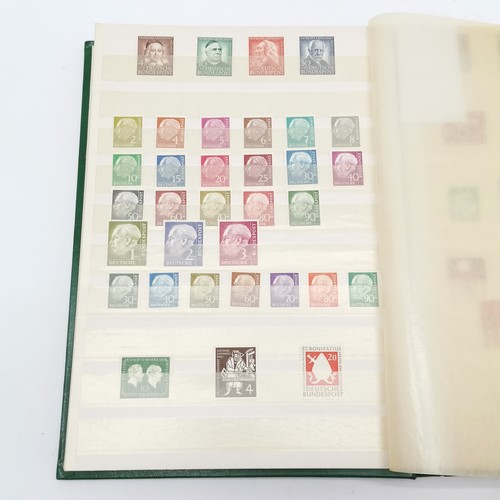 92 - 1949+ (West) Germany mostly um/m (MNH) collection in green stockbook - higher values noted inc numer... 