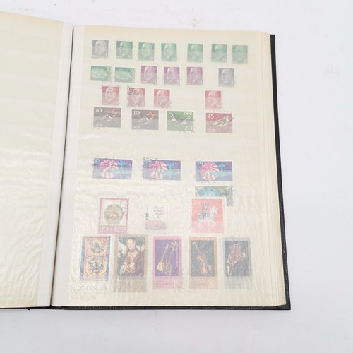 95 - Germany (1930's+) with East Germany stamp collection (mostly mint) in a black stockbook