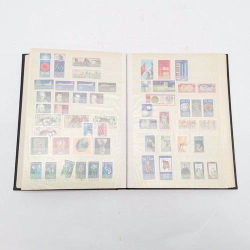 95 - Germany (1930's+) with East Germany stamp collection (mostly mint) in a black stockbook