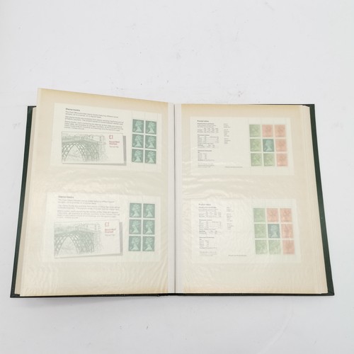 96 - Green stockbook with mixed collection inc small amount of commonwealth and GB inc 4 x Wedgwood bookl... 