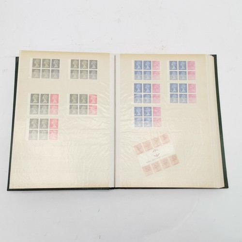 96 - Green stockbook with mixed collection inc small amount of commonwealth and GB inc 4 x Wedgwood bookl... 