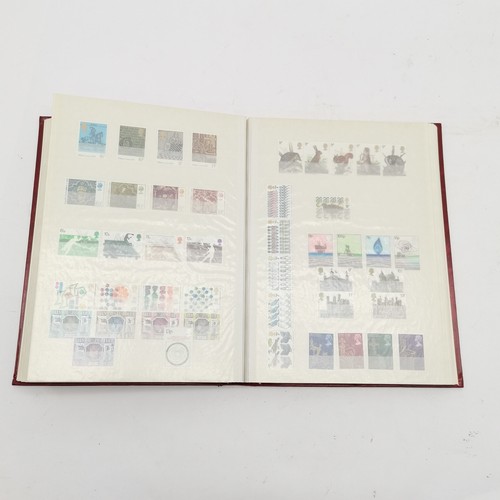 98 - GB mint stamp collection in red King stockbook with sets up to 1981 inc castles etc