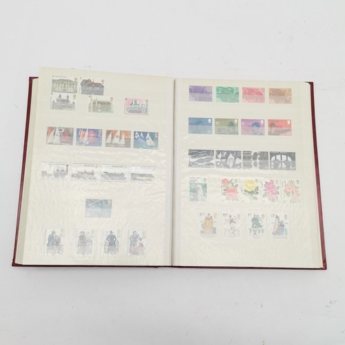 98 - GB mint stamp collection in red King stockbook with sets up to 1981 inc castles etc