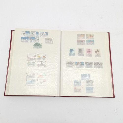 98 - GB mint stamp collection in red King stockbook with sets up to 1981 inc castles etc