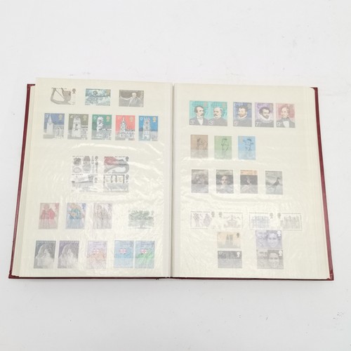 98 - GB mint stamp collection in red King stockbook with sets up to 1981 inc castles etc