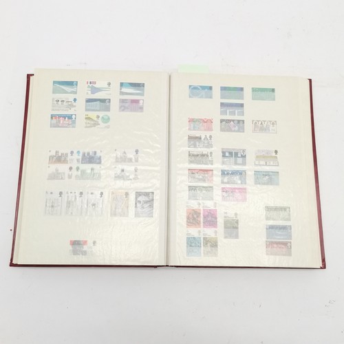 98 - GB mint stamp collection in red King stockbook with sets up to 1981 inc castles etc