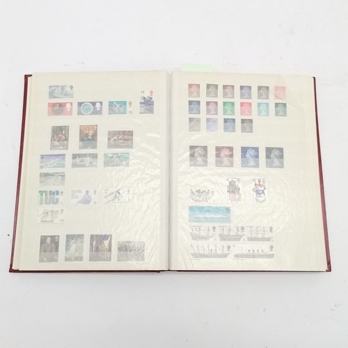 98 - GB mint stamp collection in red King stockbook with sets up to 1981 inc castles etc