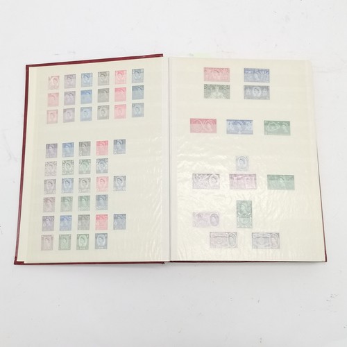 98 - GB mint stamp collection in red King stockbook with sets up to 1981 inc castles etc