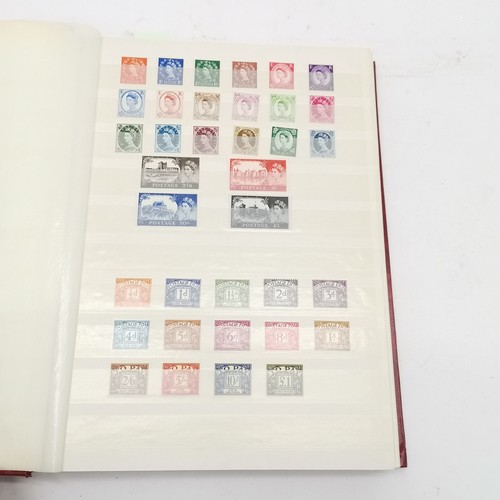 98 - GB mint stamp collection in red King stockbook with sets up to 1981 inc castles etc