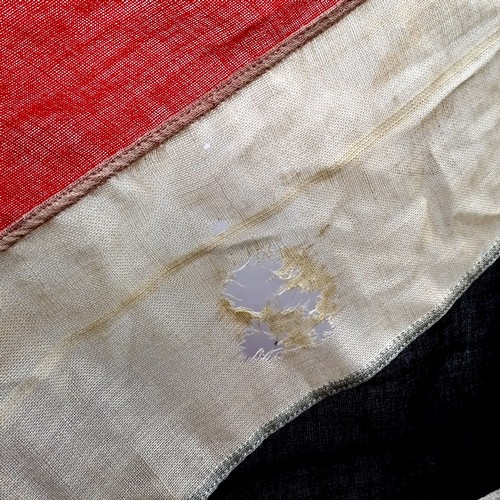 210 - Large Union Jack flag - 130cm x 280cm and has some holes