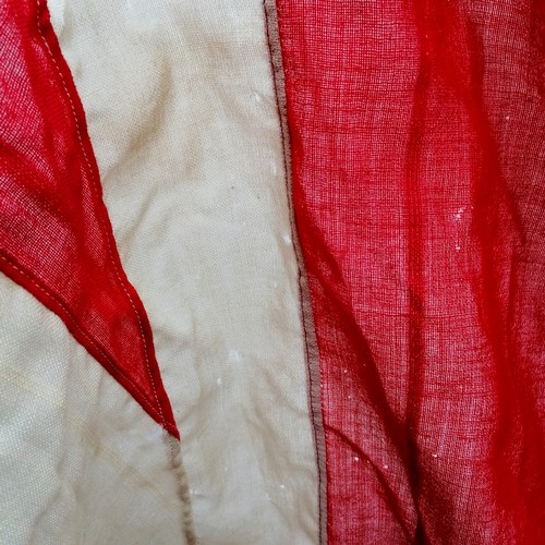 210 - Large Union Jack flag - 130cm x 280cm and has some holes