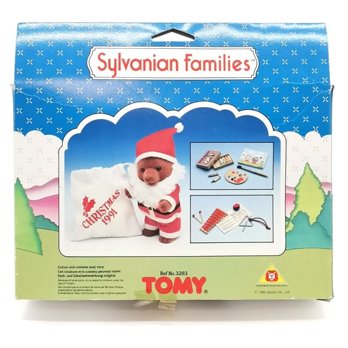 365 - Sylvanian Families limited edition 1991 father Christmas gift set REF No.3283 - in original box