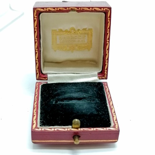 566 - 5 x antique / vintage ring boxes - Warren (Sevenoaks), E Blurton (Stourbridge), Harrods, W Mansell (... 