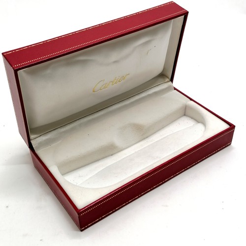 611 - Cartier empty glasses / spectacles CO712 box - 17cm x 9cm x 5cm ~ 1 small mark to edge otherwise wit... 