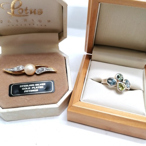 691 - 6 x Boxed silver jewellery inc Pandora eternity ring (size 56) - SOLD ON BEHALF OF THE NEW BREAST CA... 