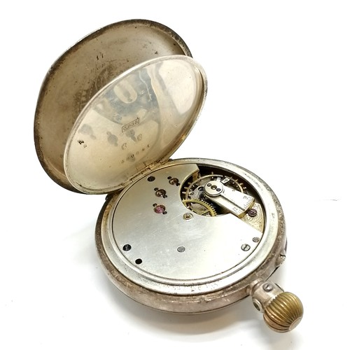 759 - 5 x antique silver cased pocket watches (J W Benson (runs) in original fitted display box) ~ for spa... 