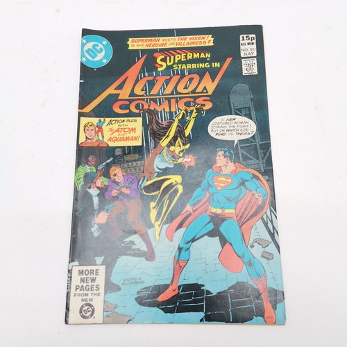 88 - Qty of 'Superman starring in Action comics' from #402 (a/f) to #582 inc #521 the 1st appearance of T... 