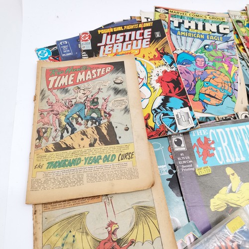 89 - Qty of mixed comics inc Little Dot #127, 1961 Rip hunter...time master #1 (missing cover) etc - mixe... 