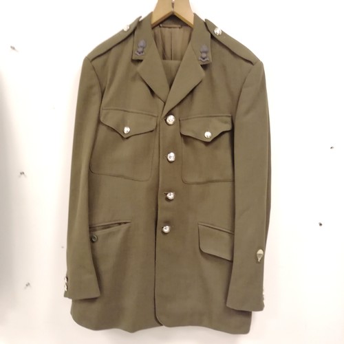 169 - 3 Royal Artillery Officers tunics, 2 sets with trousers C 1966-70 96cm chest approx. 1 jacket has a ... 