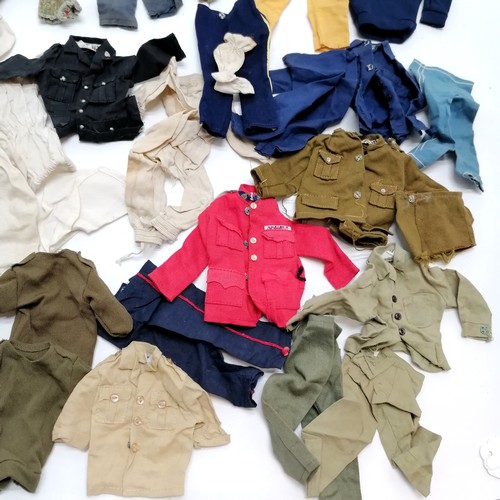 214 - Quantity of vintage Action Man clothes /outfits