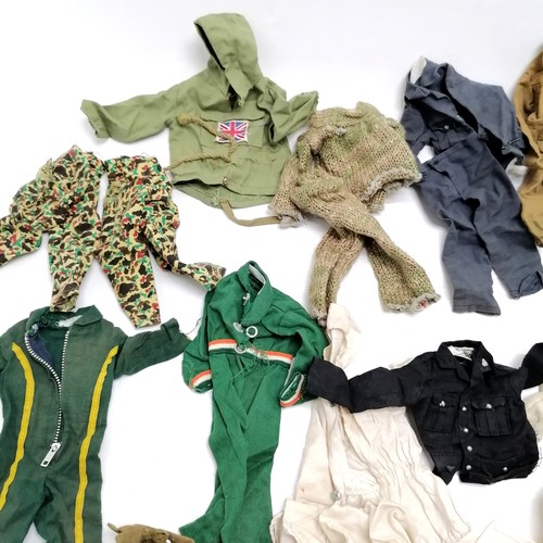 214 - Quantity of vintage Action Man clothes /outfits