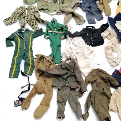 214 - Quantity of vintage Action Man clothes /outfits