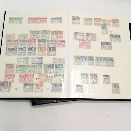 278 - 3 x stockbooks of Commonwealth stamps - mint & used