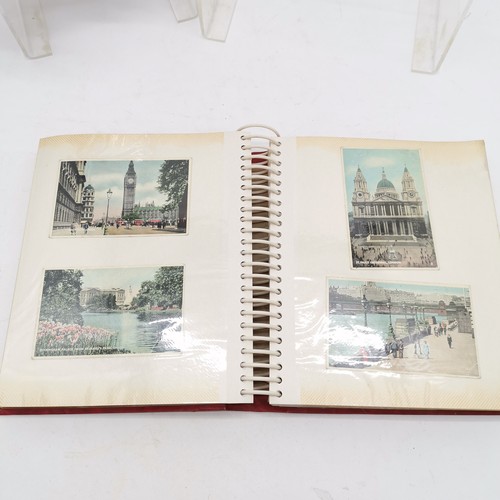 239 - Large qty of postcards inc 9 albums (inc early 20th century), photograph album, 2 albums with PHQ ca... 