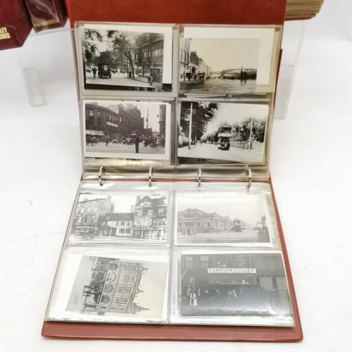 239 - Large qty of postcards inc 9 albums (inc early 20th century), photograph album, 2 albums with PHQ ca... 