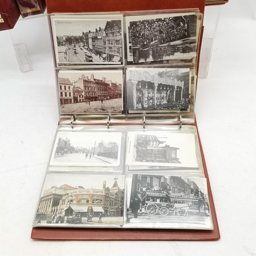 239 - Large qty of postcards inc 9 albums (inc early 20th century), photograph album, 2 albums with PHQ ca... 