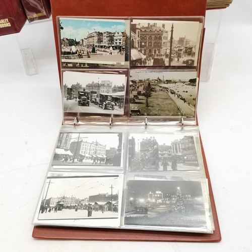 239 - Large qty of postcards inc 9 albums (inc early 20th century), photograph album, 2 albums with PHQ ca... 