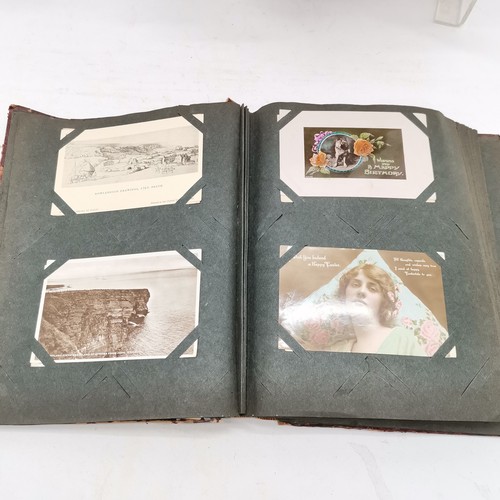 239 - Large qty of postcards inc 9 albums (inc early 20th century), photograph album, 2 albums with PHQ ca... 