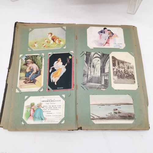 239 - Large qty of postcards inc 9 albums (inc early 20th century), photograph album, 2 albums with PHQ ca... 