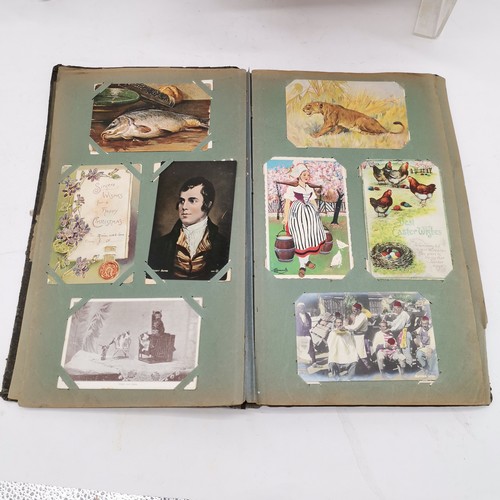 239 - Large qty of postcards inc 9 albums (inc early 20th century), photograph album, 2 albums with PHQ ca... 