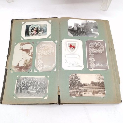 239 - Large qty of postcards inc 9 albums (inc early 20th century), photograph album, 2 albums with PHQ ca... 