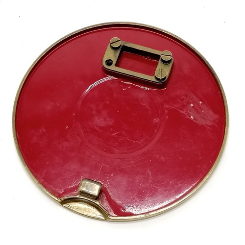 249 - 1969 Corvette Chevrolet Stingray brass petrol / gasoline cap / cover - 14.5cm diameter