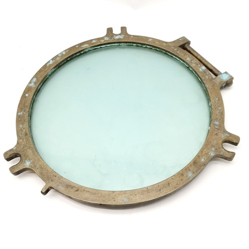 251 - Original ships porthole window - 46cm diameter