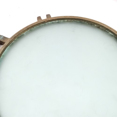 251 - Original ships porthole window - 46cm diameter