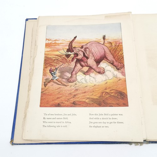 378 - Antique book - Ernest Griset's funny picture-book ~ has losses and loose pages - Ernest Henri Griset... 