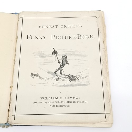 378 - Antique book - Ernest Griset's funny picture-book ~ has losses and loose pages - Ernest Henri Griset... 