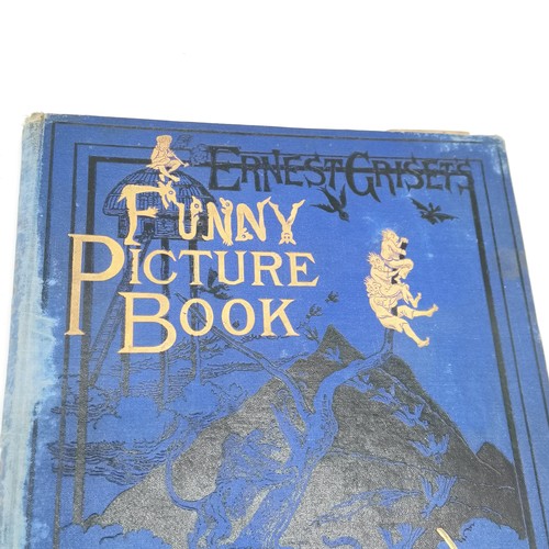 378 - Antique book - Ernest Griset's funny picture-book ~ has losses and loose pages - Ernest Henri Griset... 