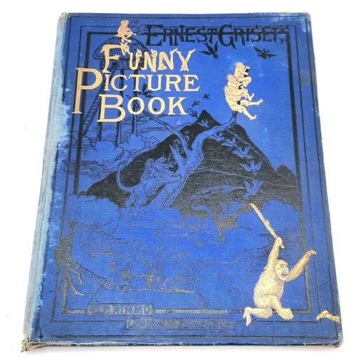 378 - Antique book - Ernest Griset's funny picture-book ~ has losses and loose pages - Ernest Henri Griset... 