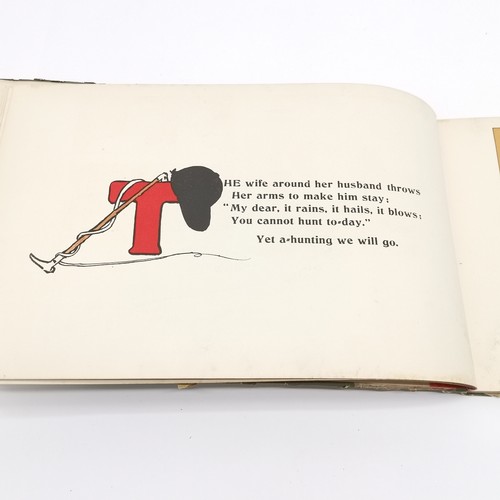 380 - Antique book - 'A Sporting Garland' with pictures by Cecil Aldin ~ has signature at front E W Croker... 