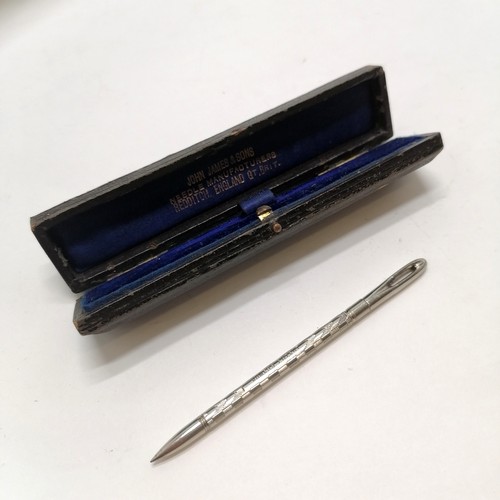 383 - (John) James's & Sons needle holder in the form of a needle in original box (12.5cm long) t/w boxed ... 