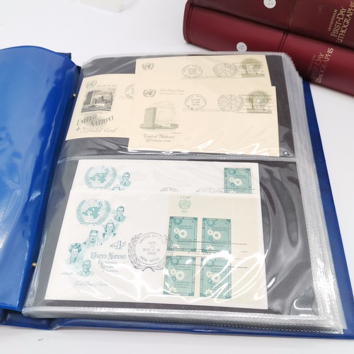 404 - Collection of 19 x stamp / cover albums as follows i) green stockbook mint channel islands ii-iv) RA... 