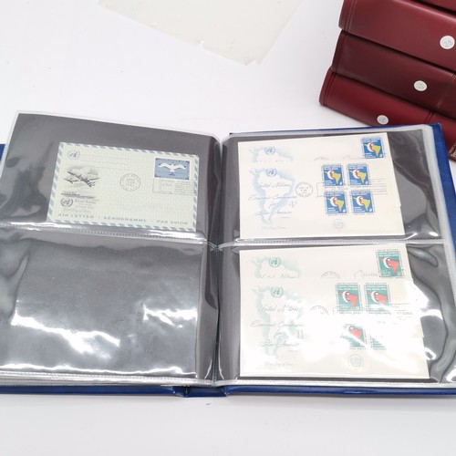 404 - Collection of 19 x stamp / cover albums as follows i) green stockbook mint channel islands ii-iv) RA... 