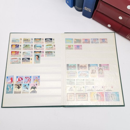 404 - Collection of 19 x stamp / cover albums as follows i) green stockbook mint channel islands ii-iv) RA... 