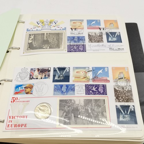 405 - Collection of 15 x stamp / cover albums as follows i) album of GB 1980-83 FDC's ii) green stockbook ... 