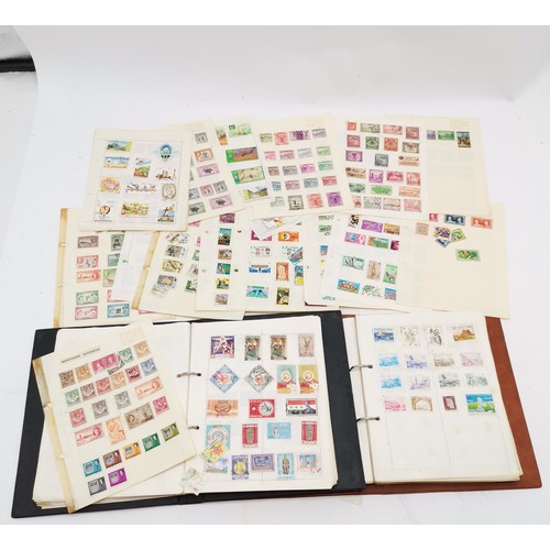 409 - 8 x albums filled with stamps inc commonwealth, Hong Kong, Europe etc