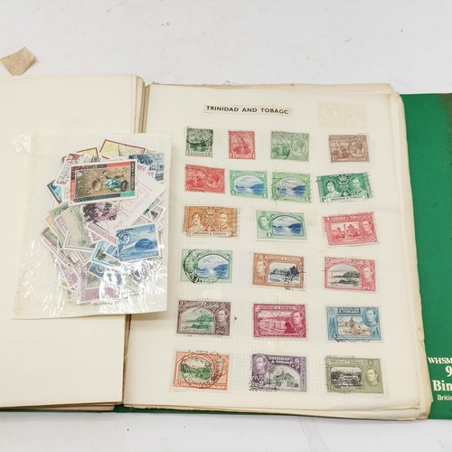 409 - 8 x albums filled with stamps inc commonwealth, Hong Kong, Europe etc